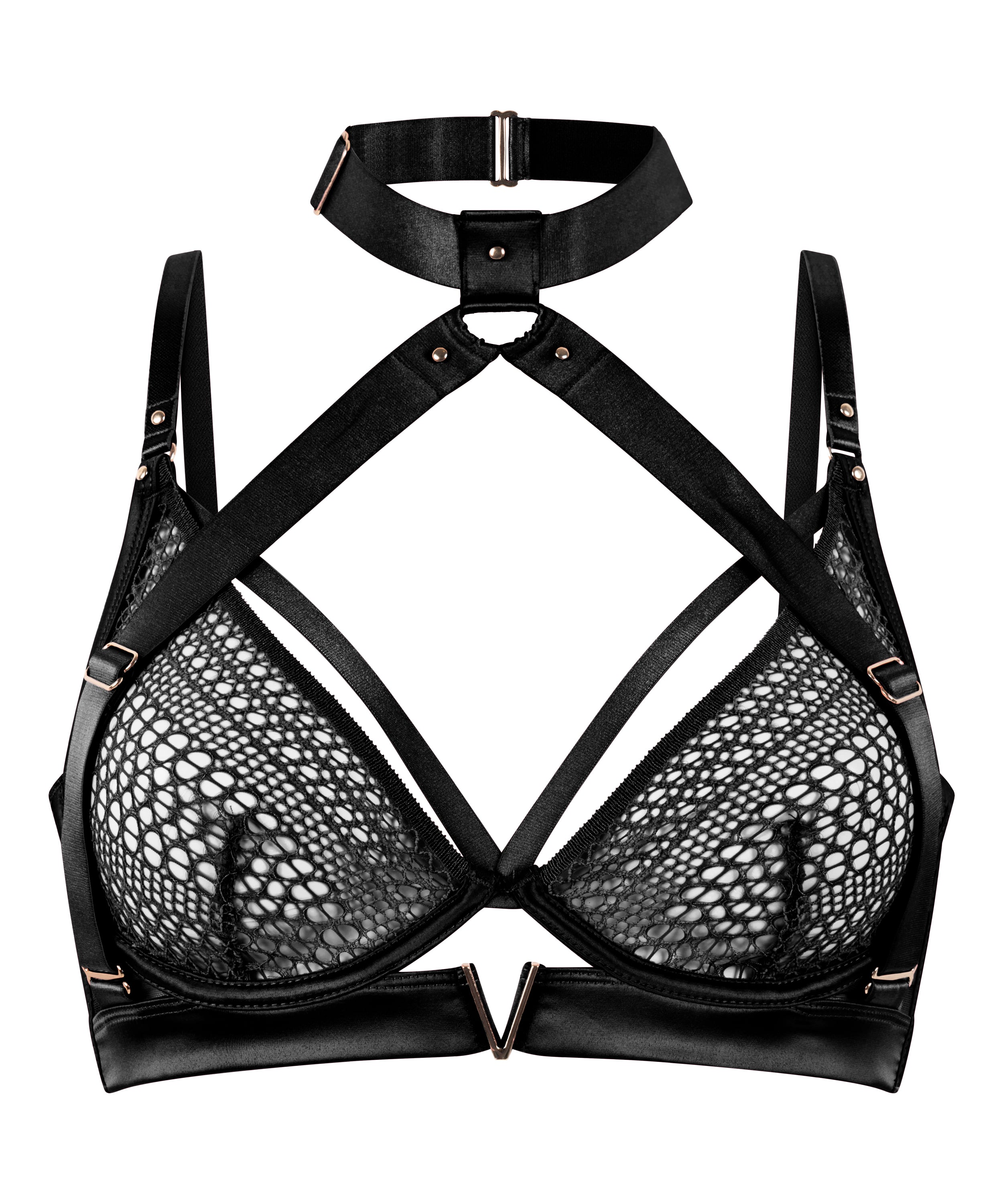Missy Non-Padded Underwired Bra, Black, main