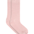 Cashmere Blend Ribbed Socks, Pink