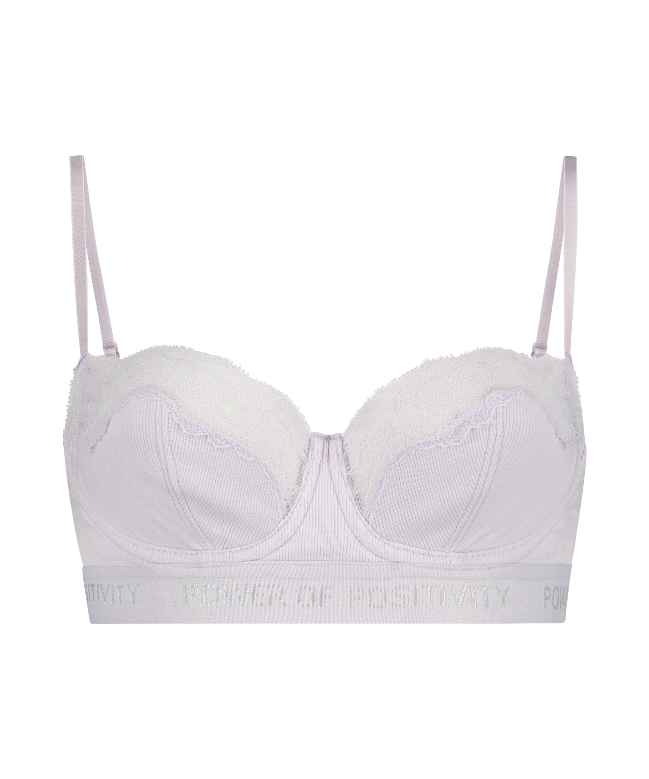 Amalia non-padded underwired bra, Purple, main