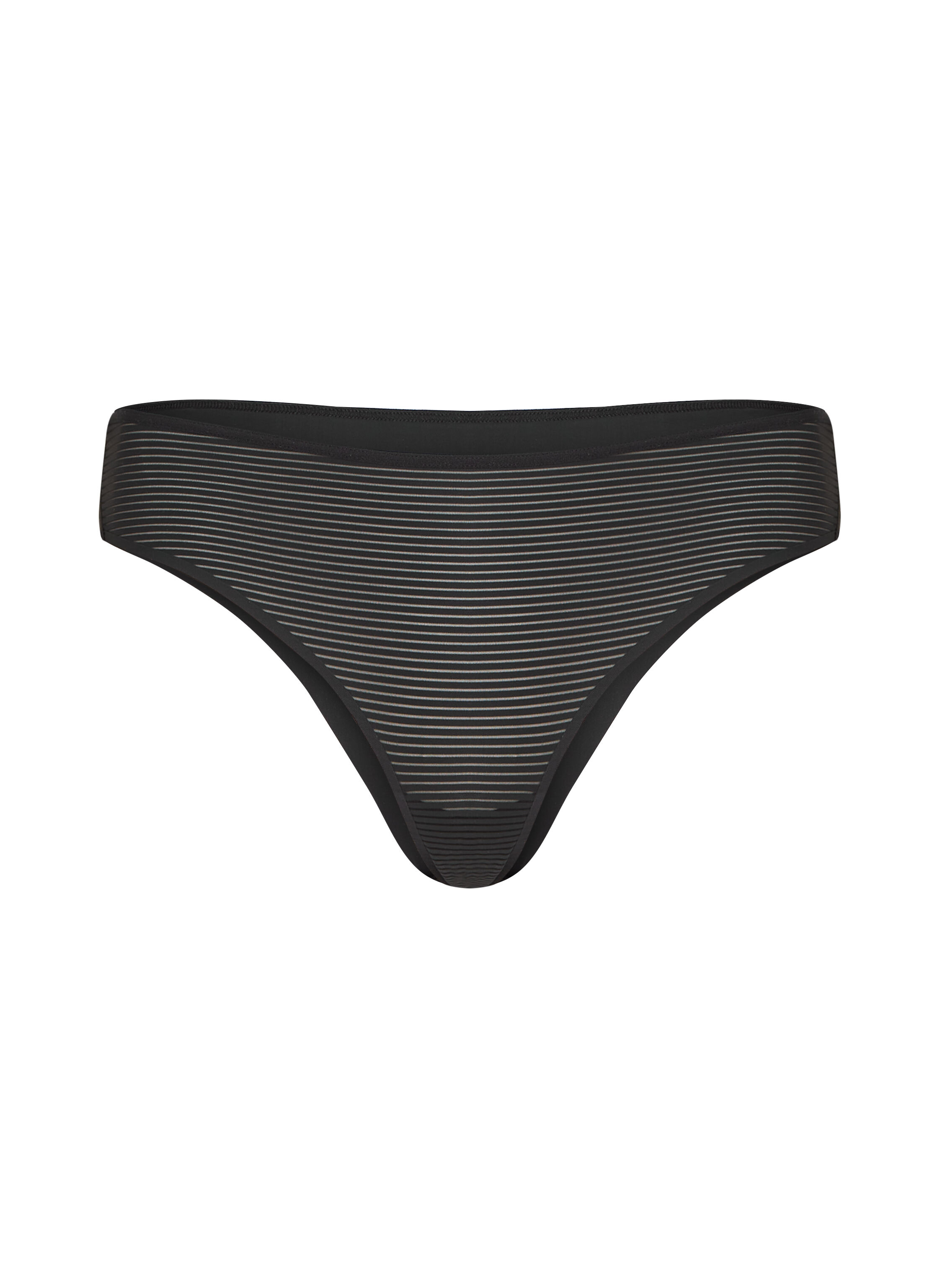 Invisible Brazilian Stripe mesh, Black