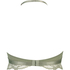Amber Padded Bralette, Green
