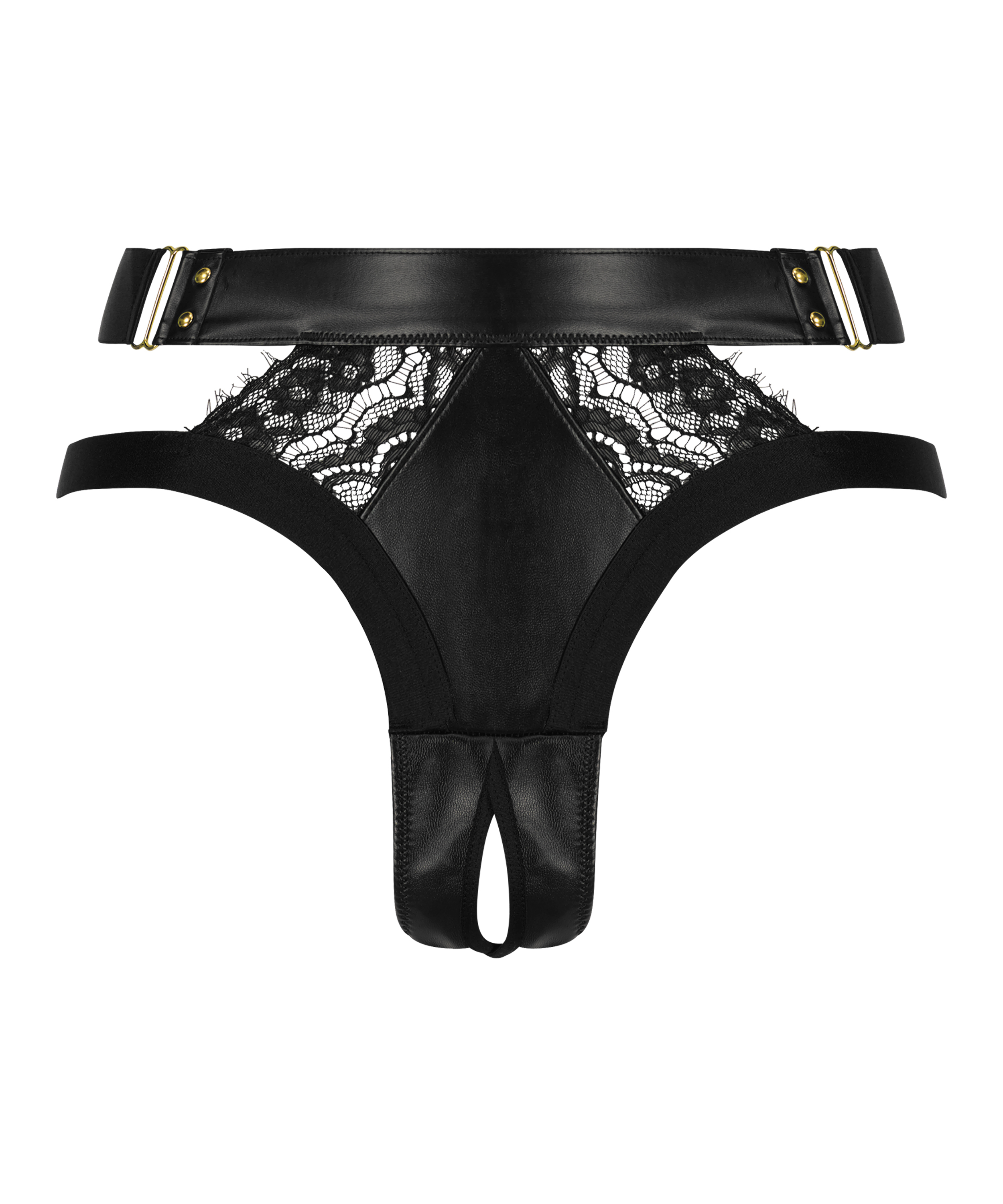 Occult open crotch Brazilian, Black, main