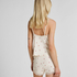 Pyjama Set Jersey Lace, White