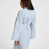 Waffle Bathrobe, Blue