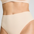 High Waisted Thong Smooth, Beige