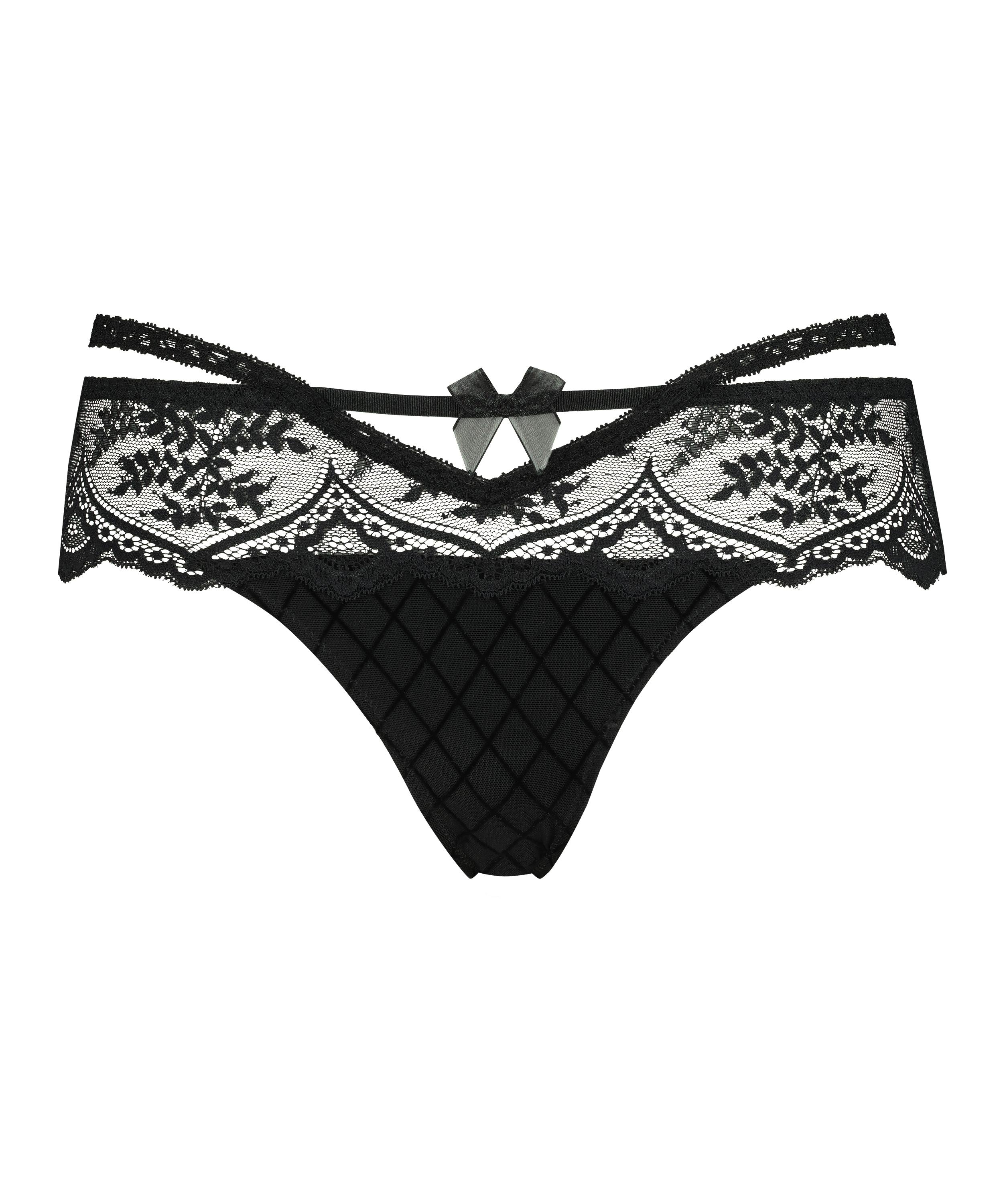 Skylar Thong Boxers, Black, main