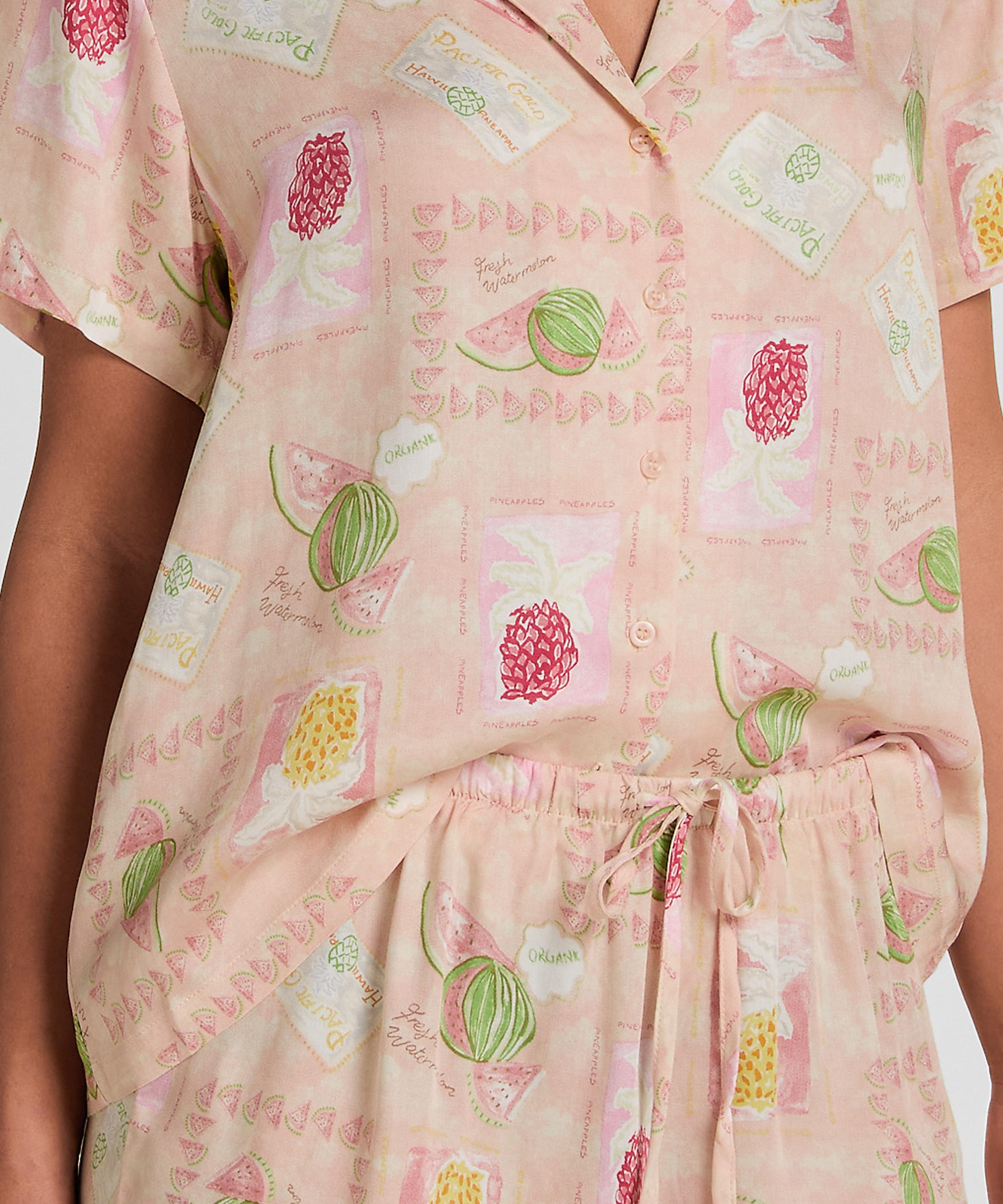 Satin Short, Orange, main