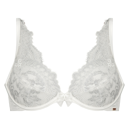 Allegra Non-Padded Underwired Bra, White