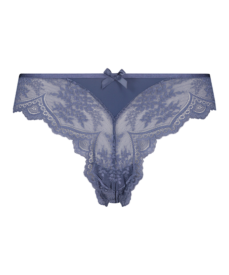 Heira High Leg Brazilian, Blue