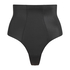 Sculpting scuba high waisted thong, Black