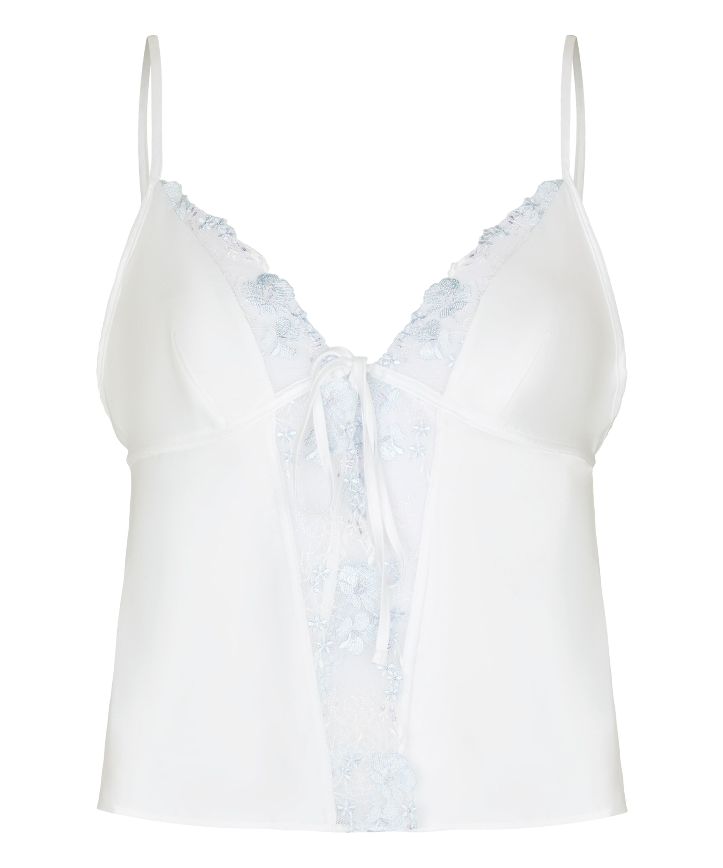 Cami Peonie, White
