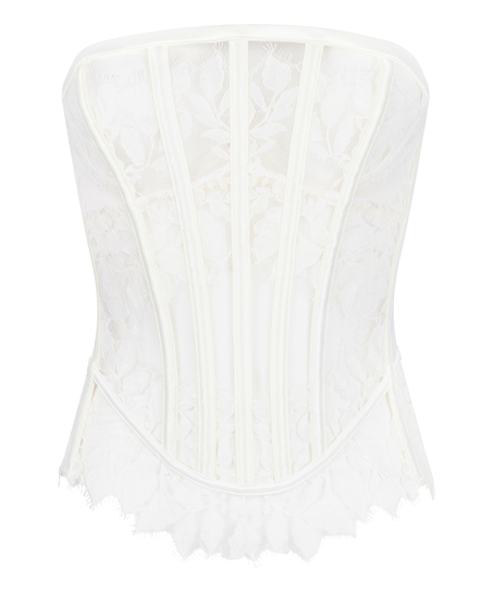 Chalice Corset, White