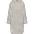 Flannel Fleece Hoodie, Gray