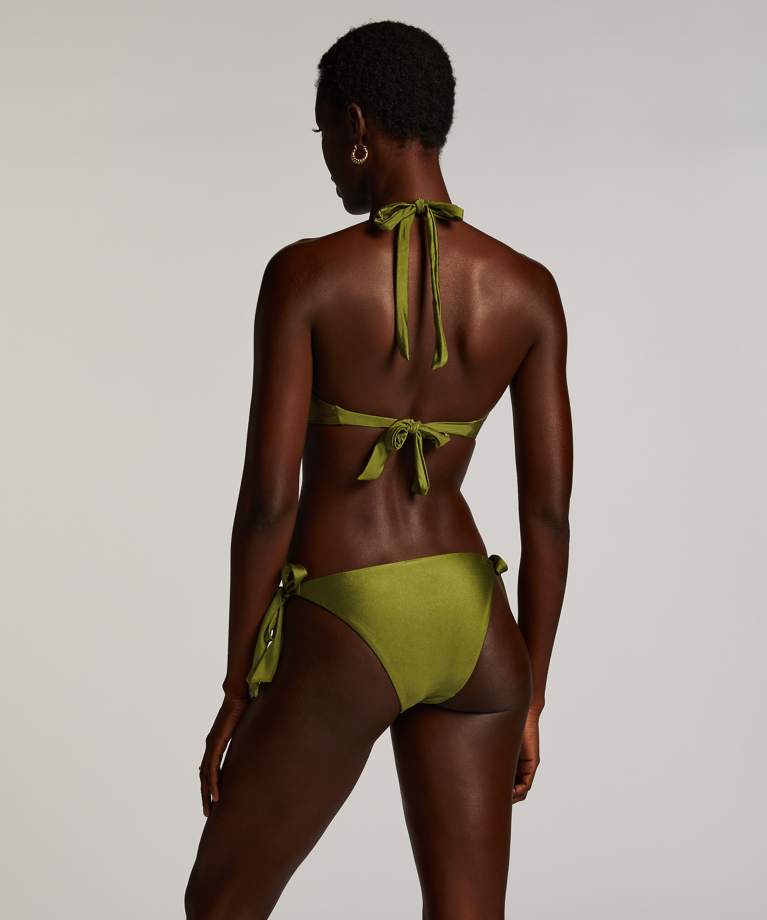 Holbox Bikini Top, Green, main