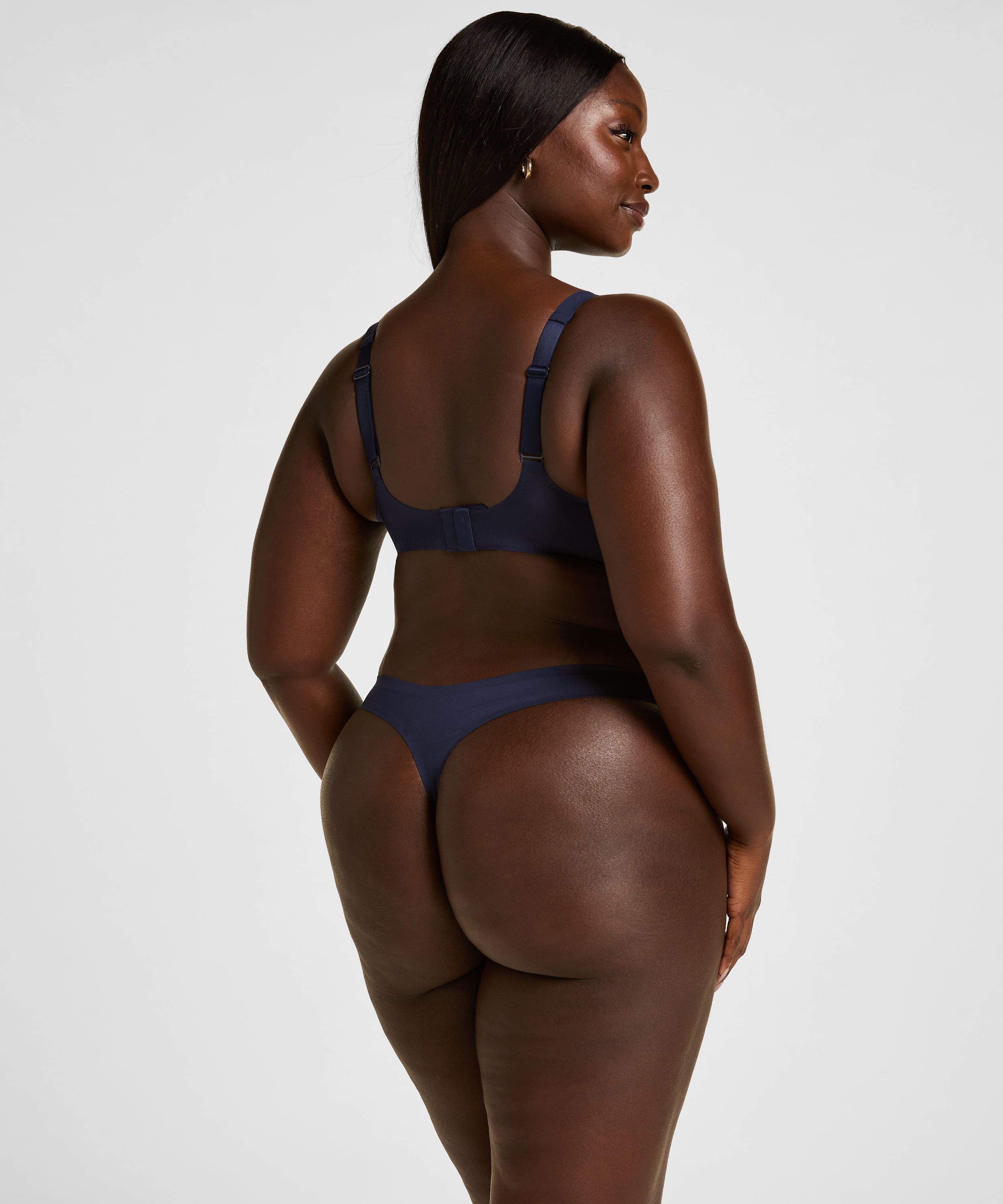 Super Comfort Thong, Blue, main