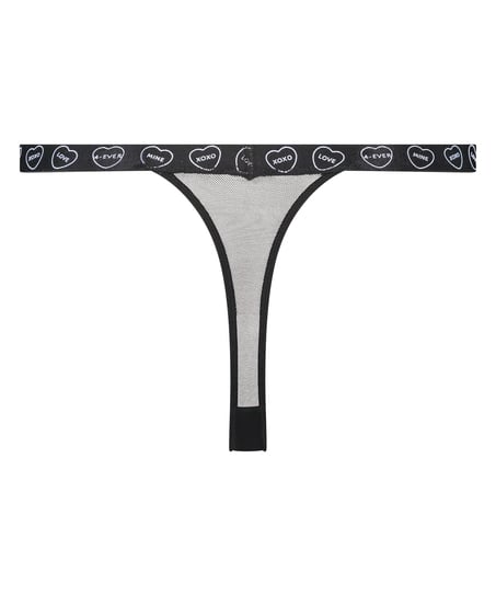 Kiss Thong, Black