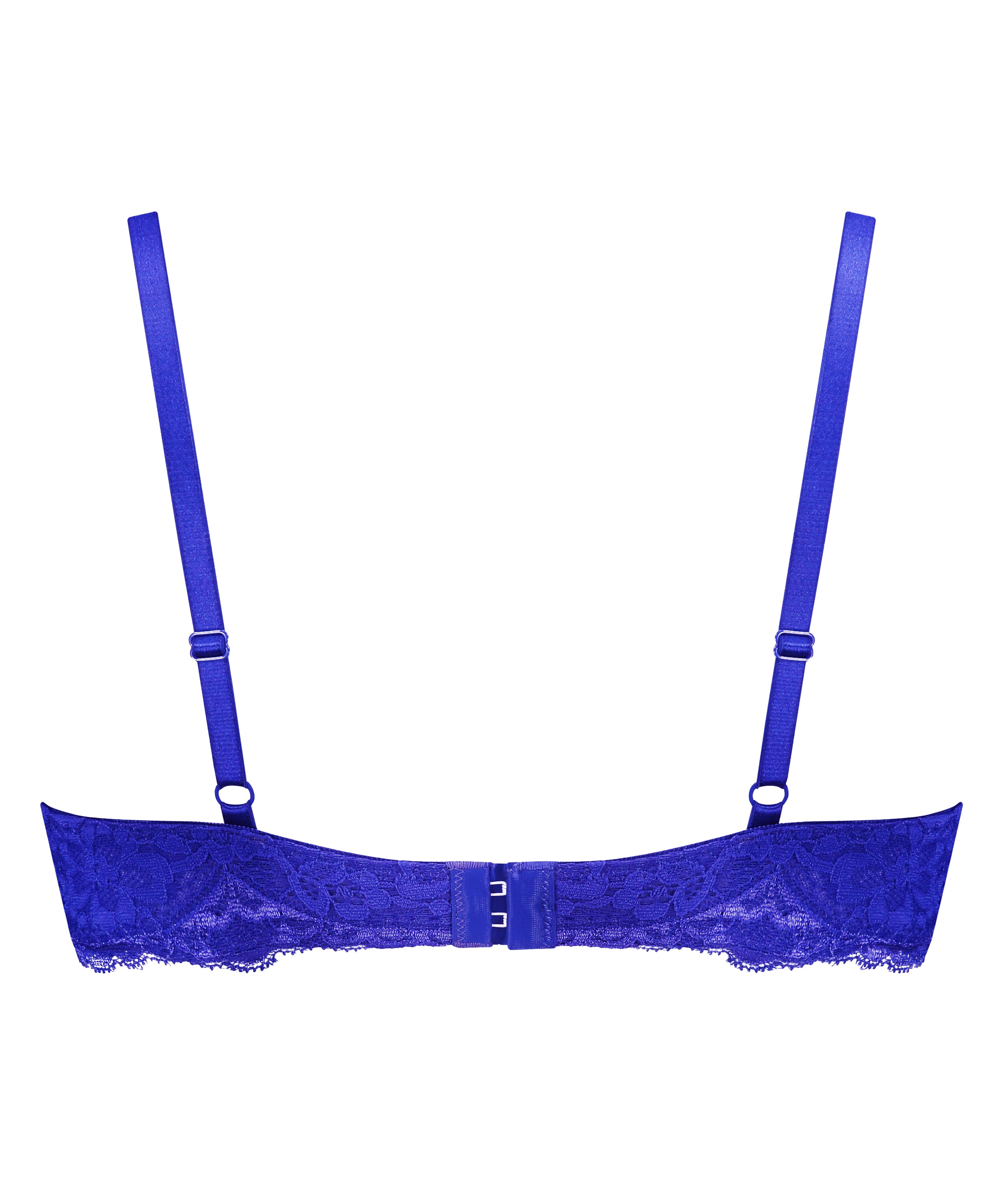 Marine Non-Padded Underwired Bra, Blue, main