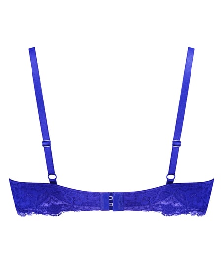 Marine Non-Padded Underwired Bra, Blue
