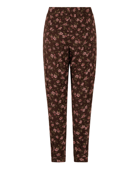 Jersey Pyjama Pants, Brown