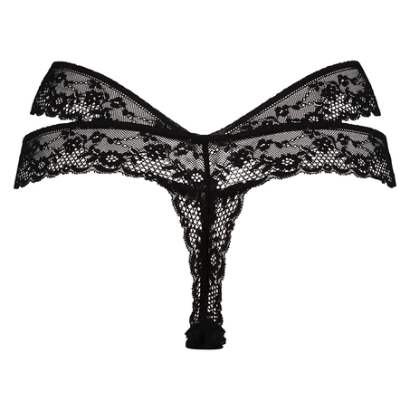 ULV thong Jasmin wow, Black