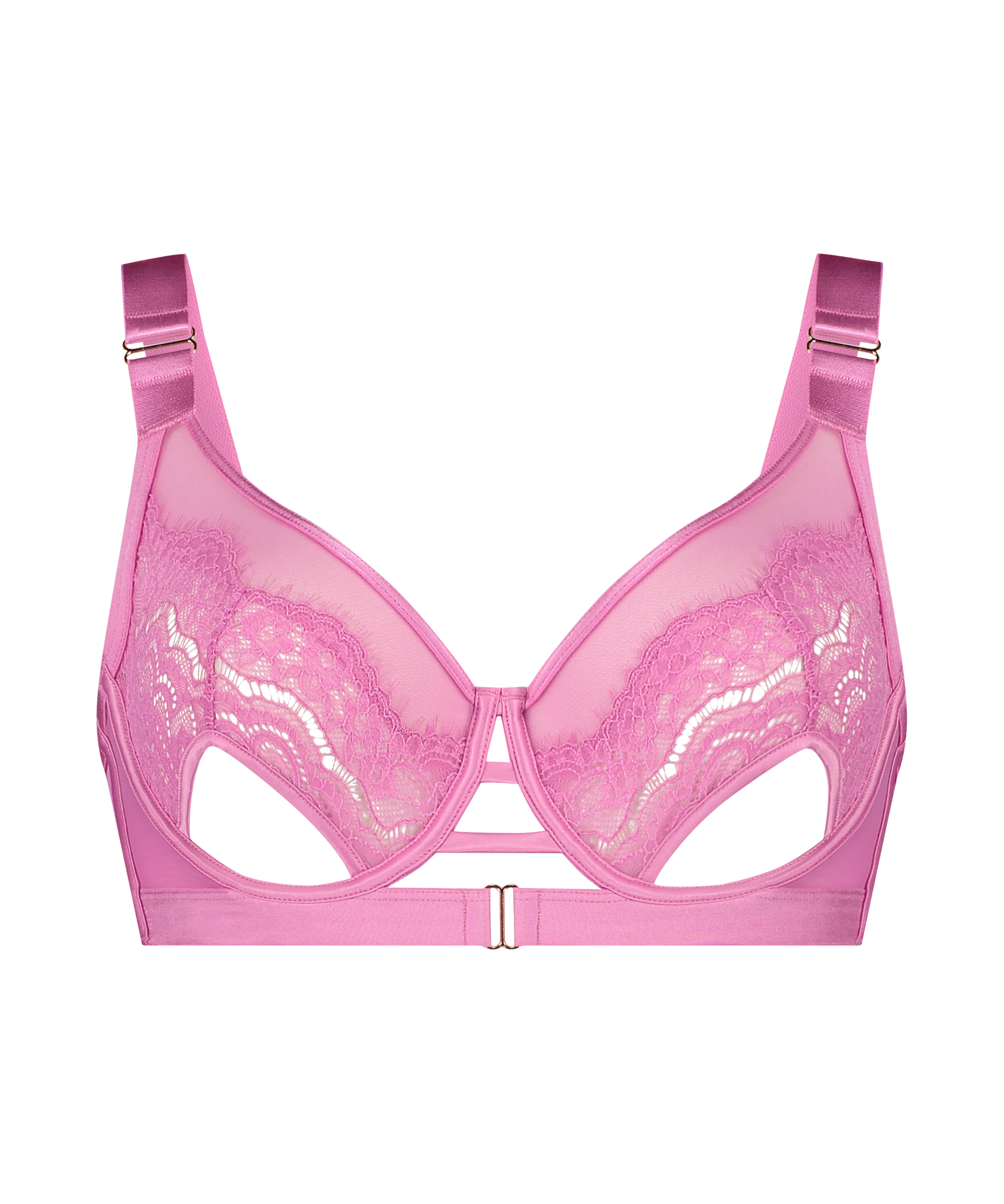 Aurelia Non-Padded Underwired Bra, Pink, main