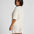 Pyjama Set Cotton Jersey Short, White