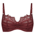 Zoe Non-Padded Underwired Bra, Red