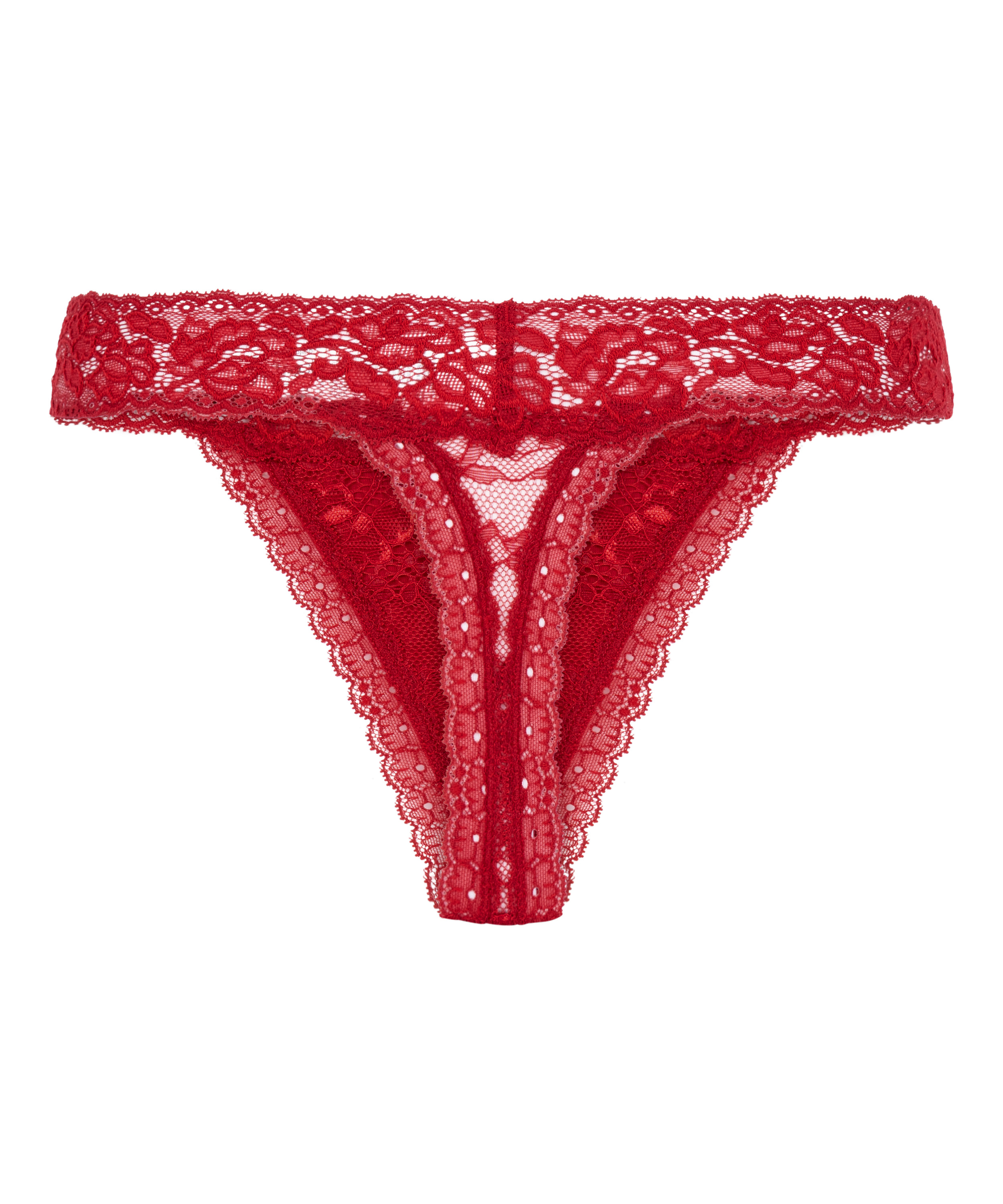 Madison Extra Low Thong, Red, main