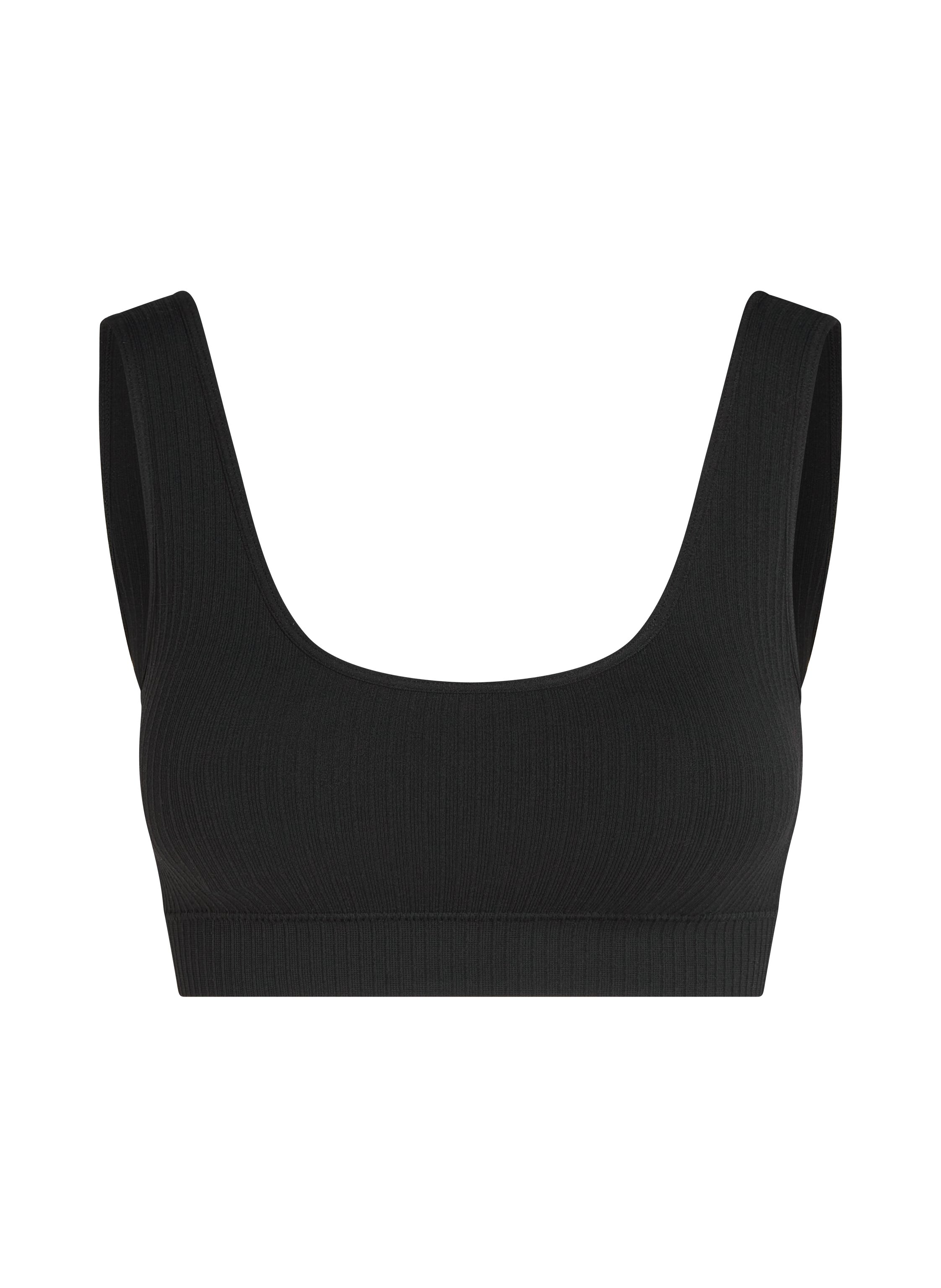 Dianne Scoop Bralette, Black, main