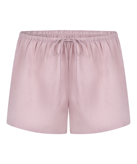 Ayla Satin Shorts, Pink