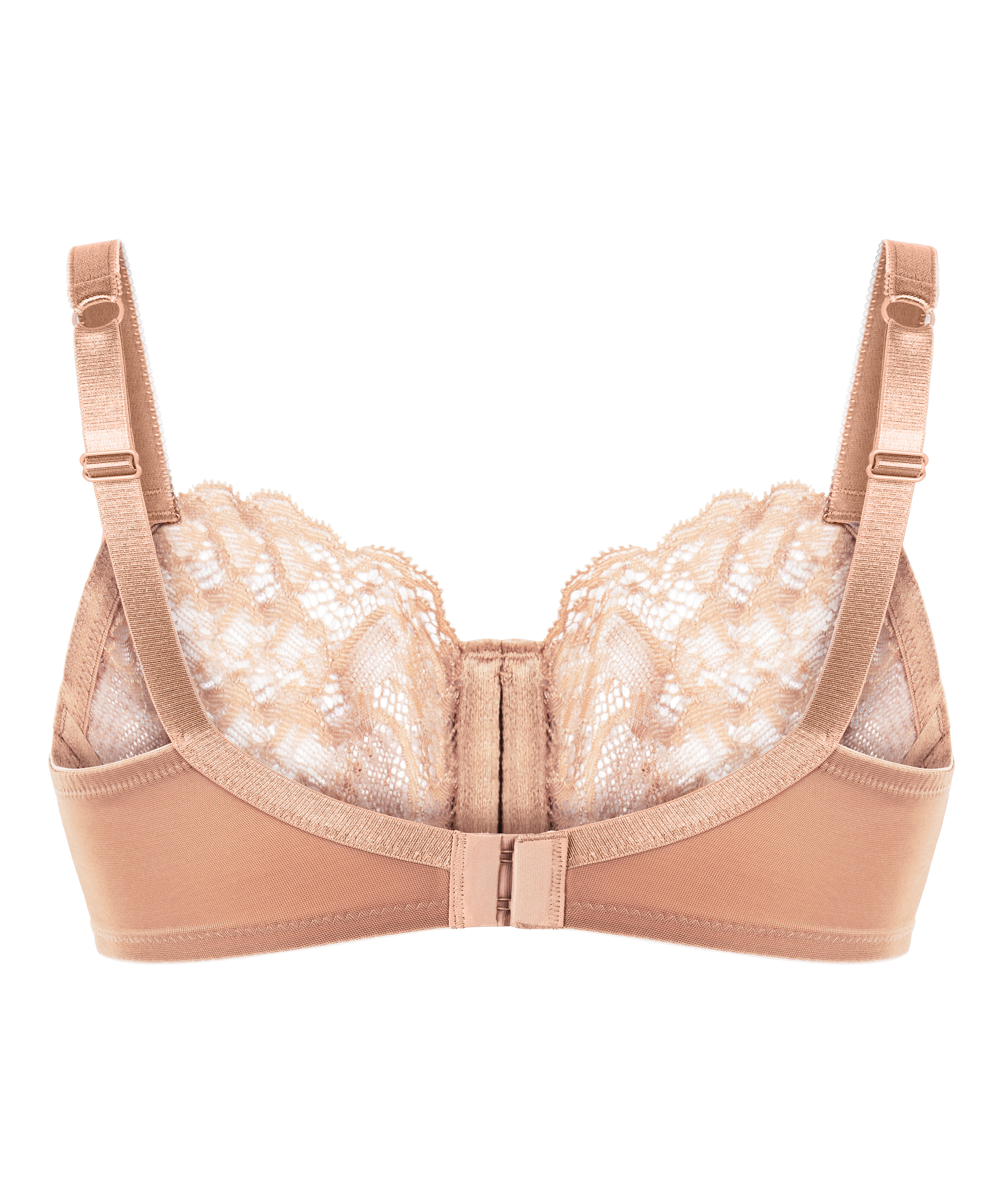 Sophie Non-Padded Underwired Bra, Brown, main