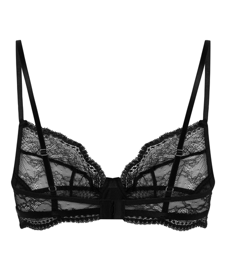 Isabelle Non-Padded Underwired Bra, Black