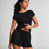 Pyjama Set Jersey, Black