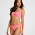 Luxe Non-Padded Underwired Bikini Top, Pink