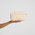 Make-Up Bag Ruffle, White