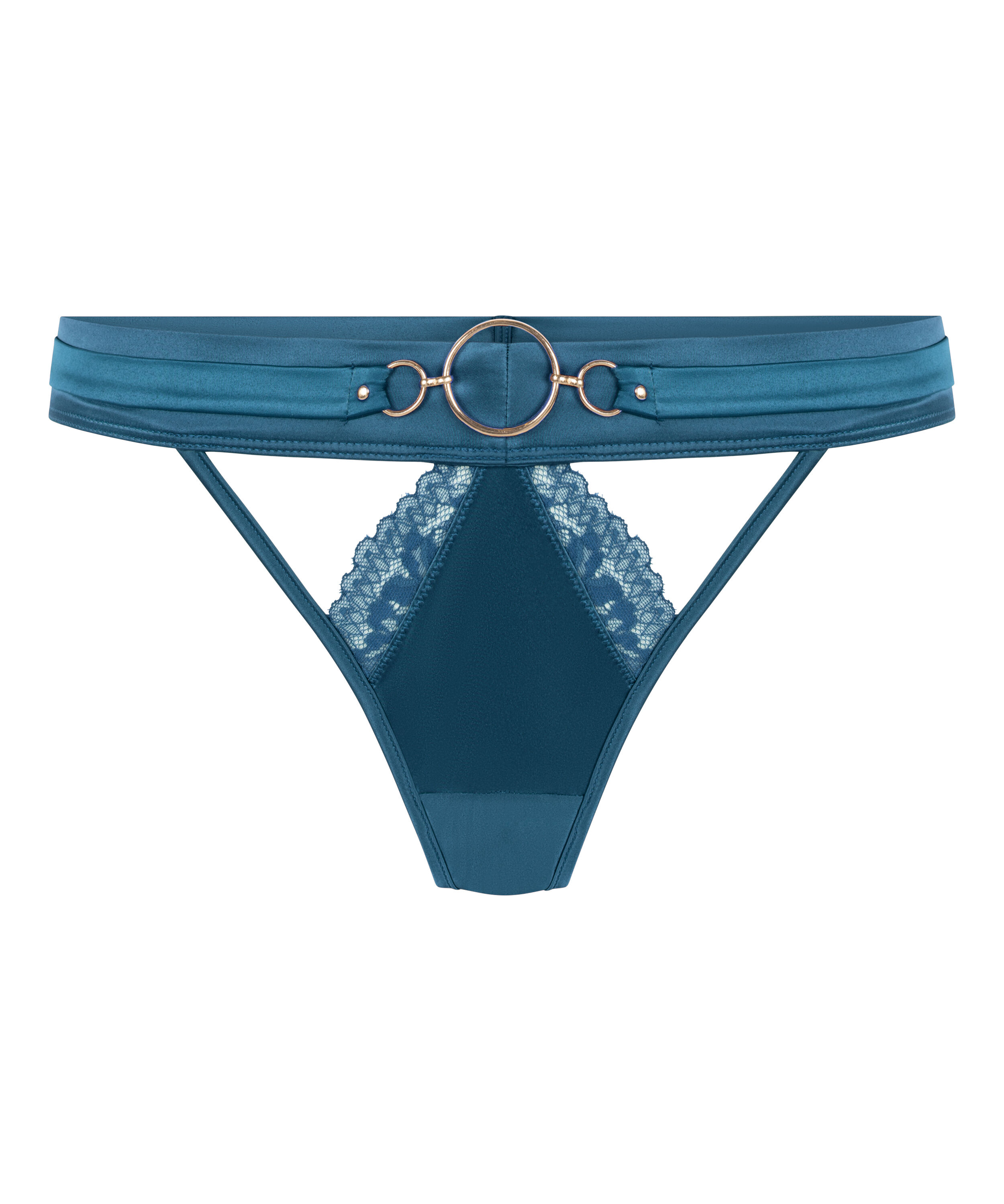 Marjolein Highleg Thong, Blue