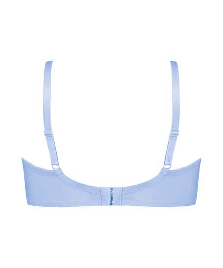 Nina Non-Padded Underwired Minimizer Bra, Blue