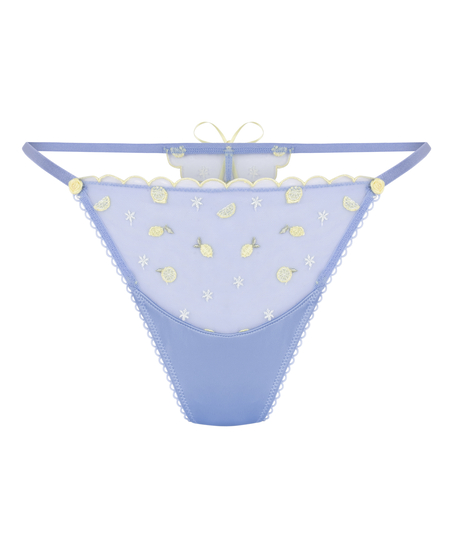 Highleg Thong Harriet, Blue