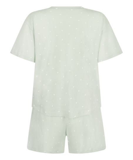 Pyjamaset Cotton, Green