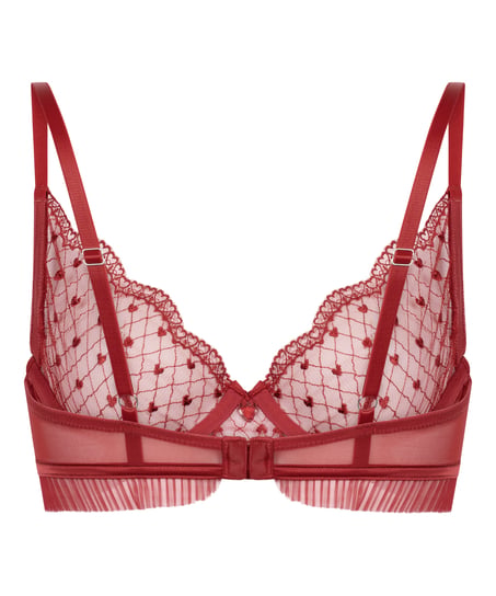 Cordelie Non-Padded Underwired Bra, Red