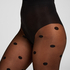 Tights 15 Denier Dots, Black