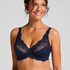 Diva Non-Padded Underwired Bra, Blue