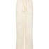 Satin Trousers, White
