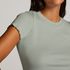 Short Sleeve Cotton Shirt, Green