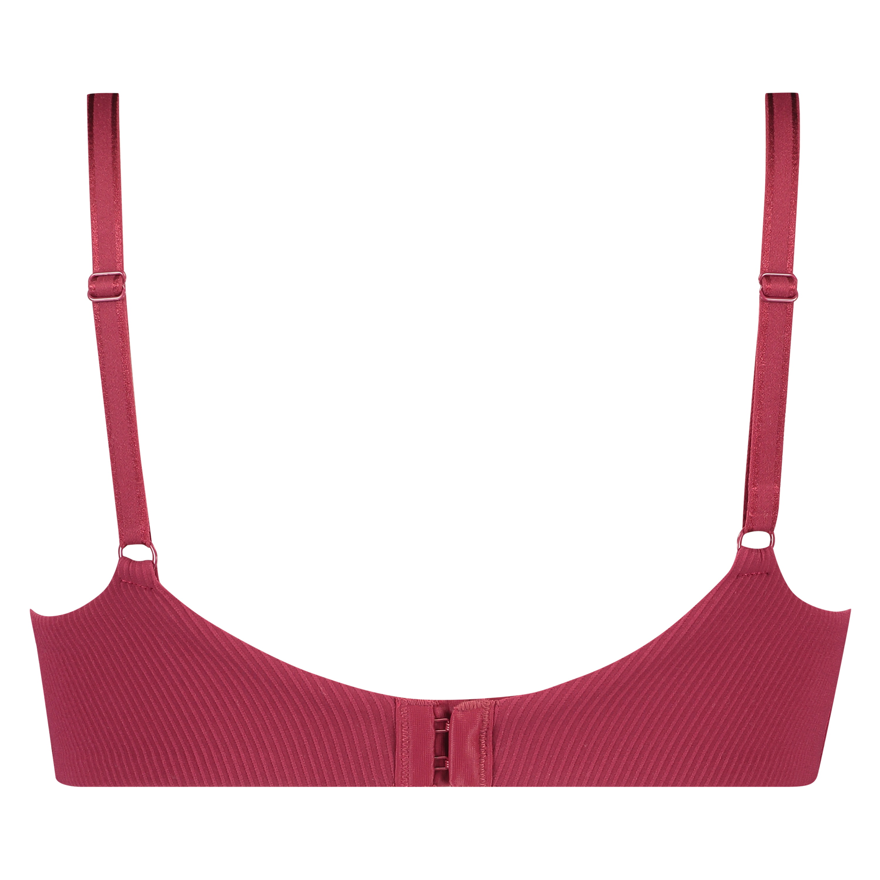 Lola padded non-underwired bra, Red, main