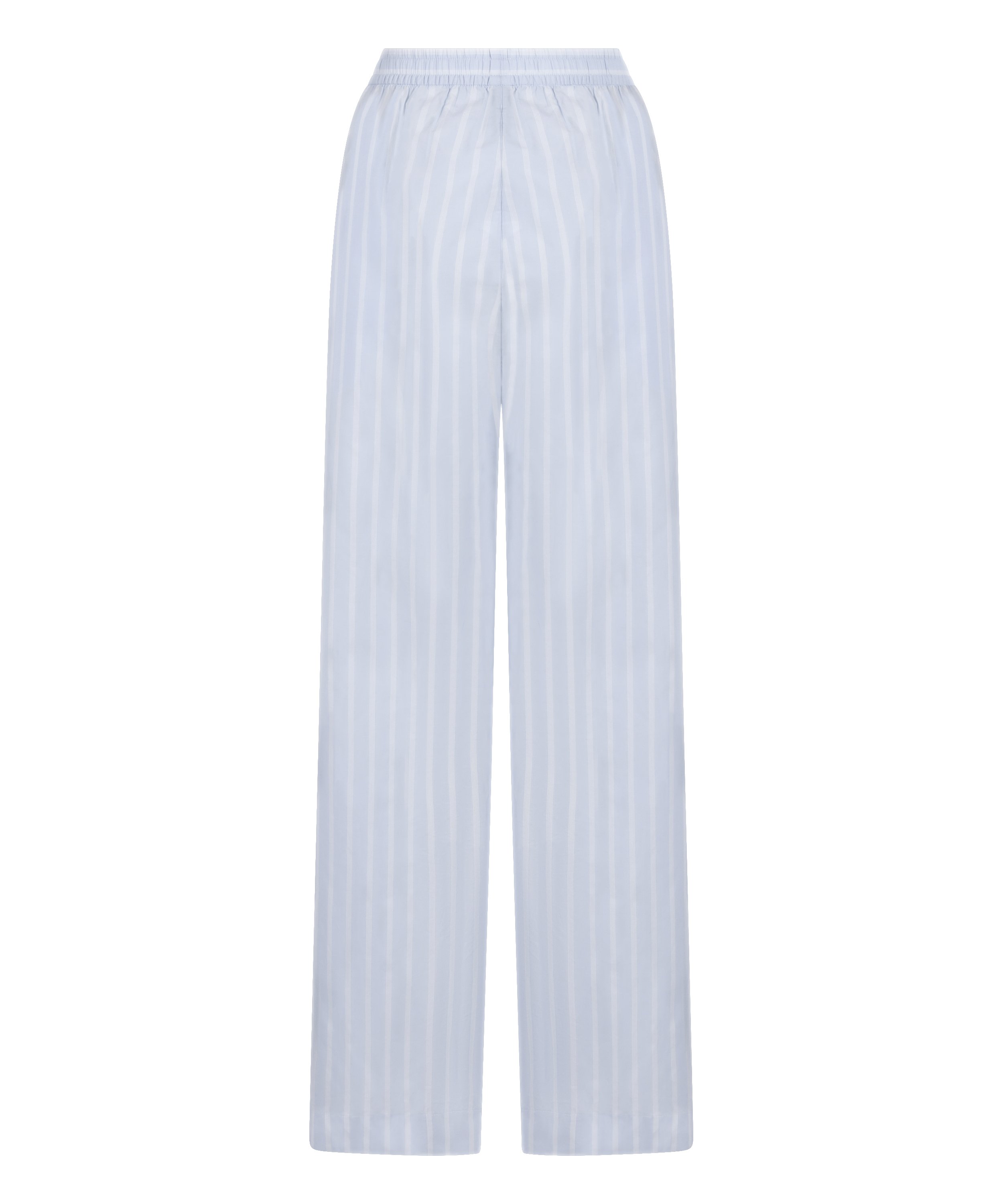 Pant Woven Cotton Stripe, Blue, main