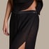 Plisse Pants, Black
