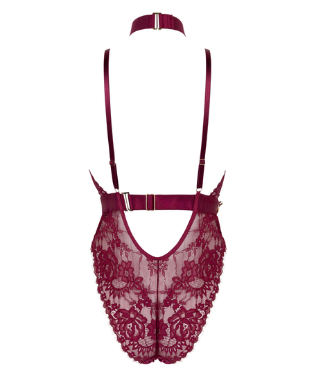 Private Brandy body open crotch, Red