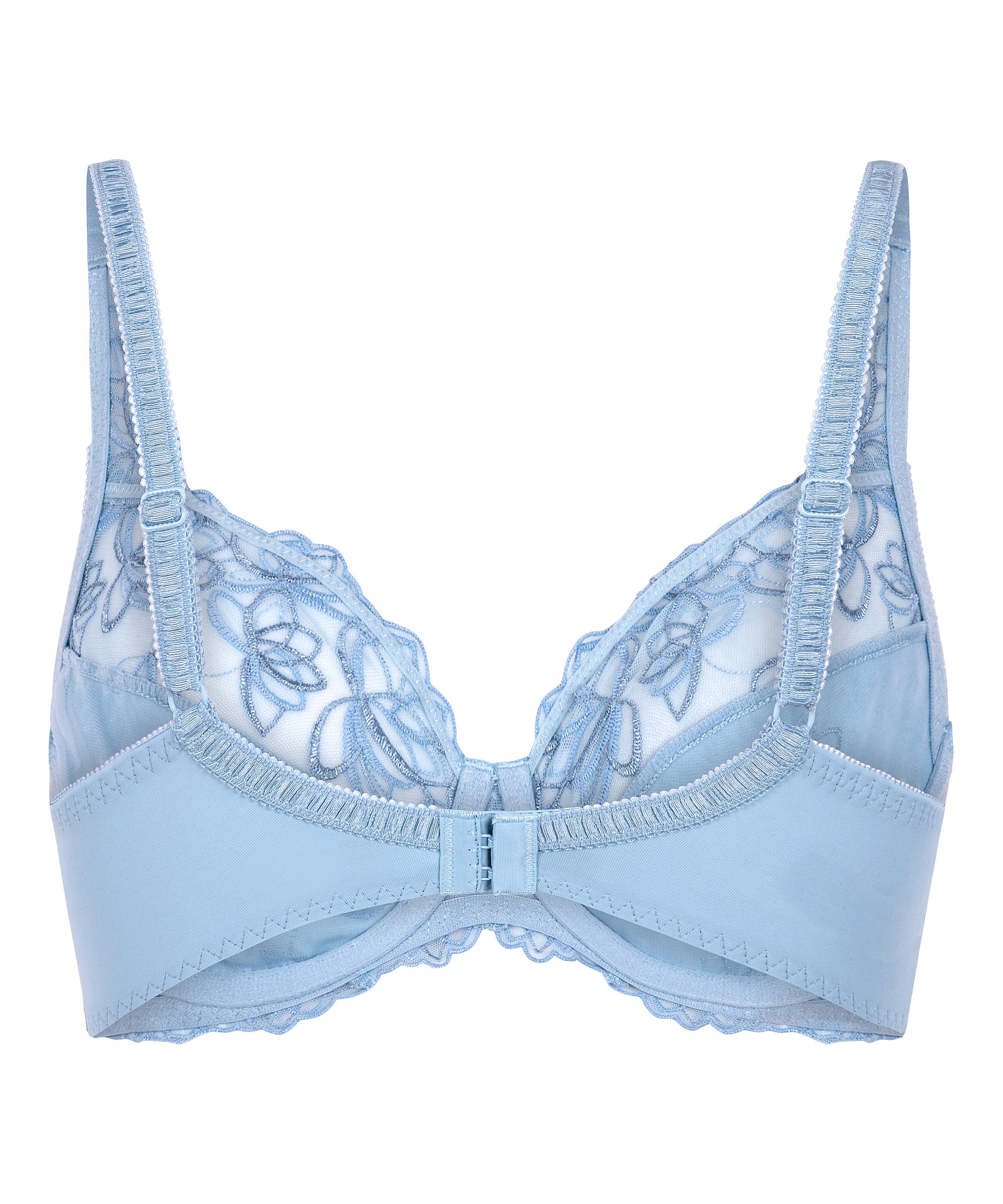 Diva Non-Padded Underwired Bra, Blue, main