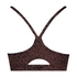 HKMX Sports Bra Level 1, Brown
